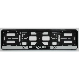 Окантовка номера прямоугольная «Lexus» КР